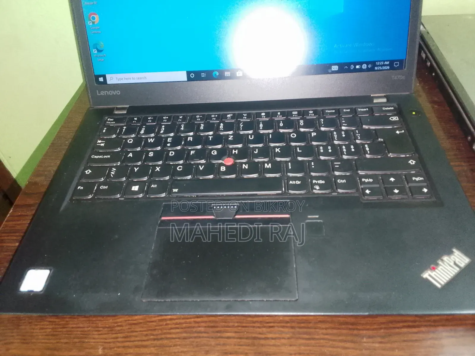 Laptop Lenovo ThinkPad T470s 8GB Intel Core i7 SSD 256GB