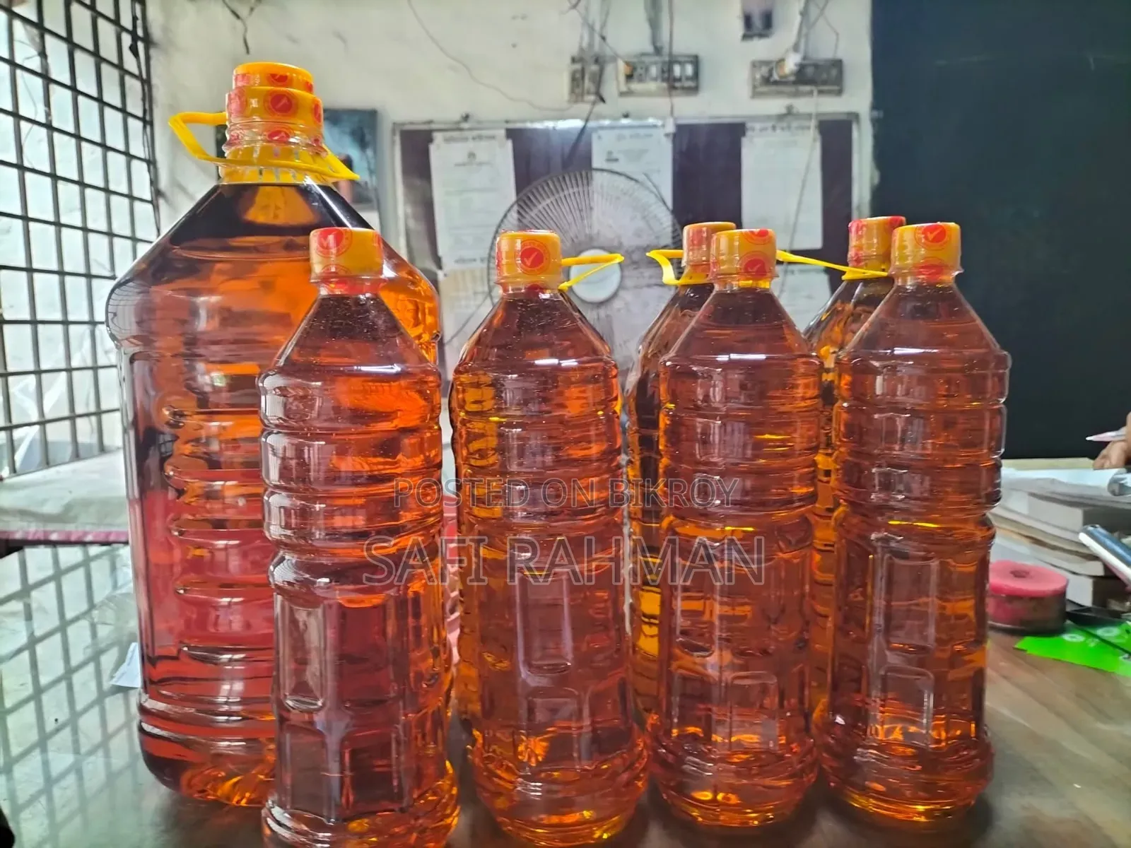 100% Pure Wooden Churn Mustard Oil (1st Grade)