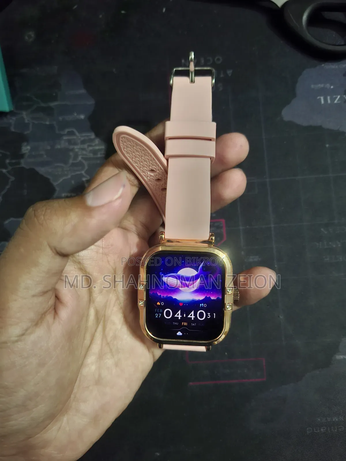 Blisbond Pearl Amoled Display Bluetooth Calling Smart Watch