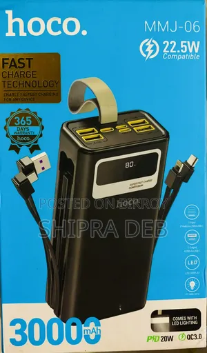 30000 mAh Hoco Powerbank