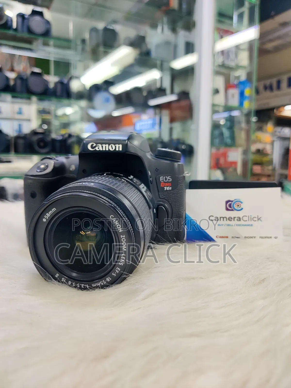 Canon Rebel T6s (760D) & 18-55mm IS Lens 📸