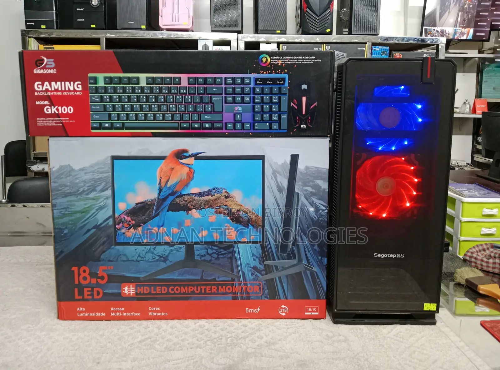 Desktop Computer 8GB Intel Core i5 SSD 256GB