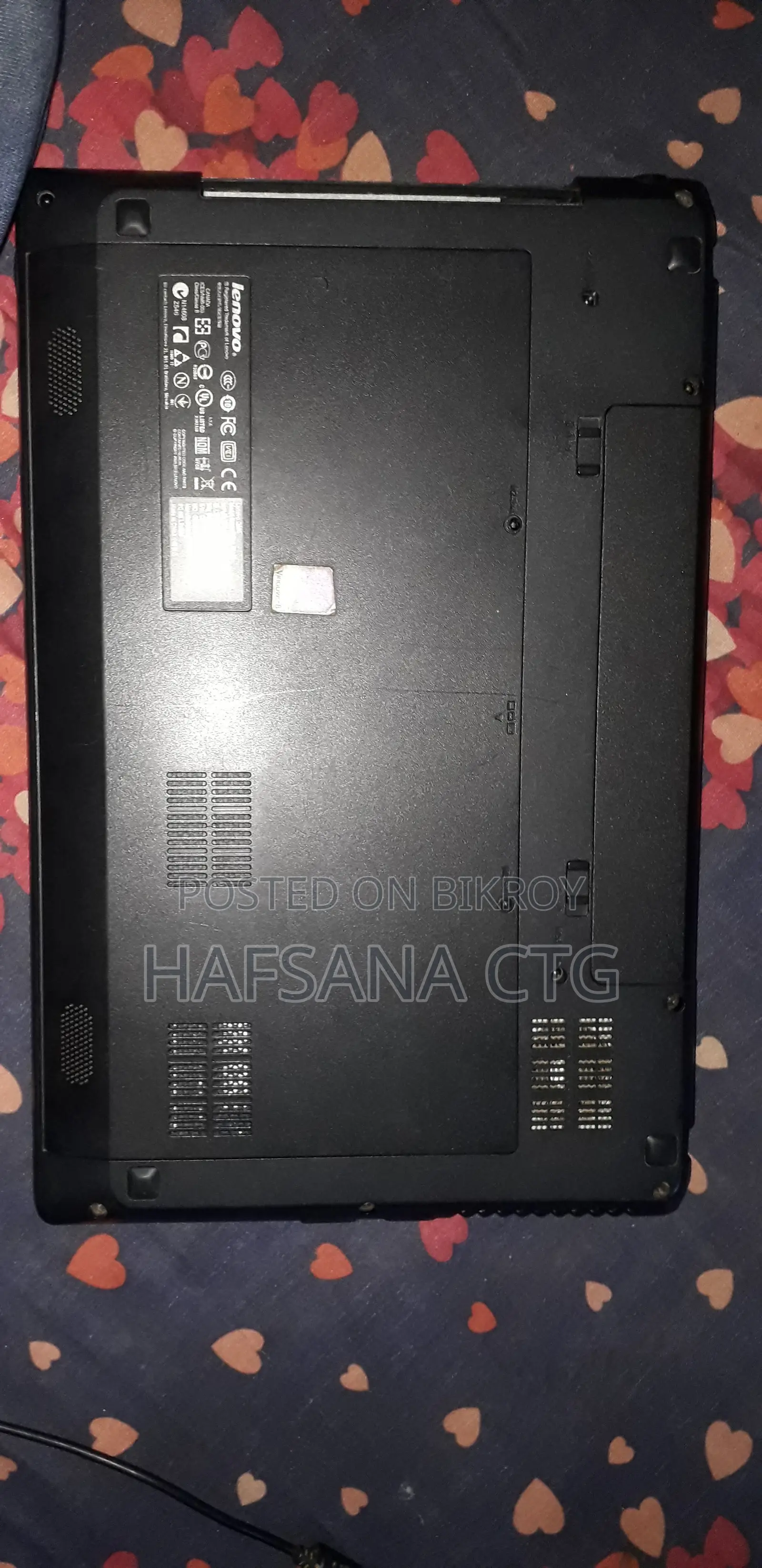 Laptop Lenovo G580 4GB Intel Core i3 SSD 500GB