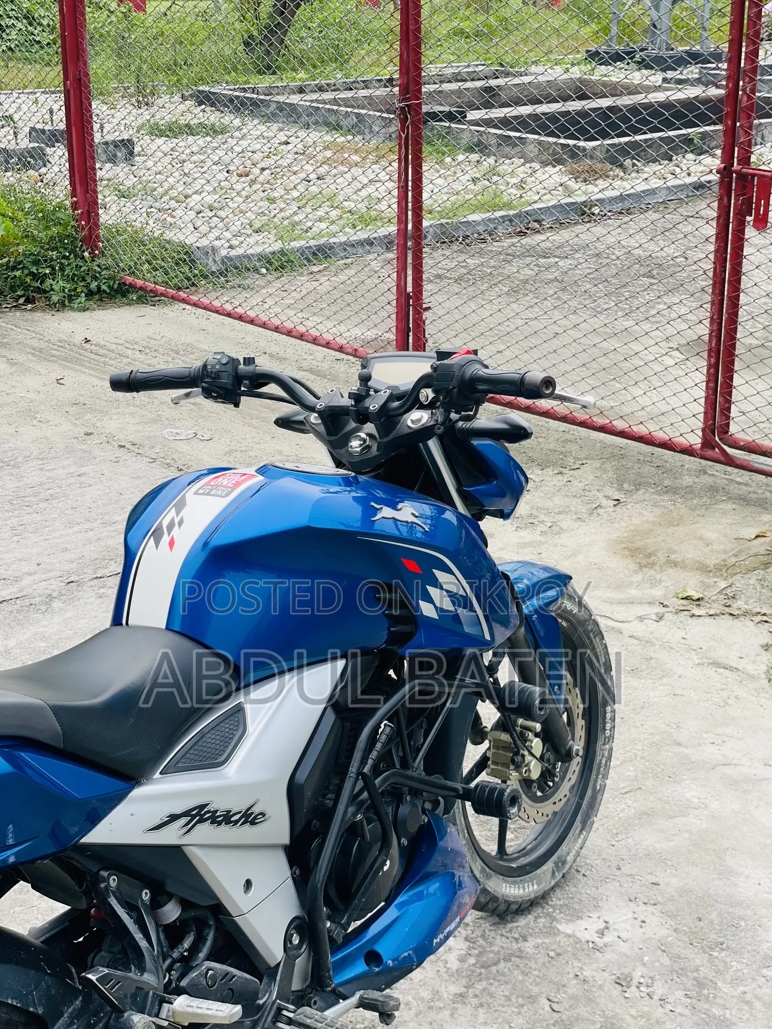 টিভিএস অ্যাপাচে আরটিআর ১৬০ ৪ভি ২০২৩ ব্লু