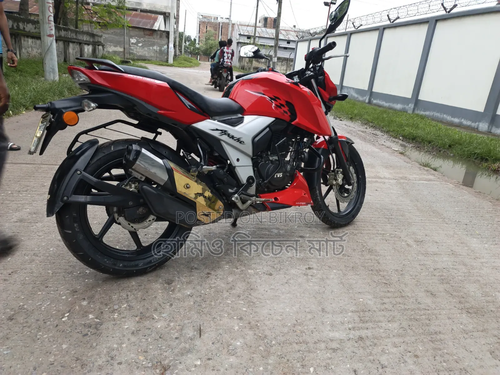 TVS Apache 160 4V 2019 Red