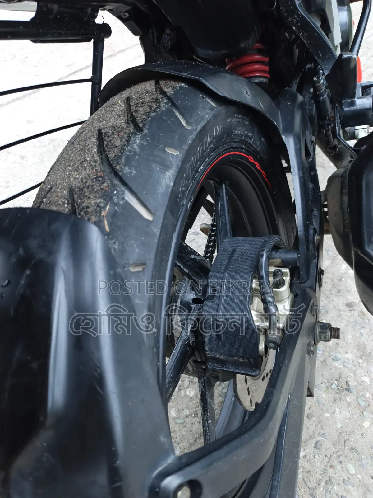TVS Apache 160 4V 2019 Red