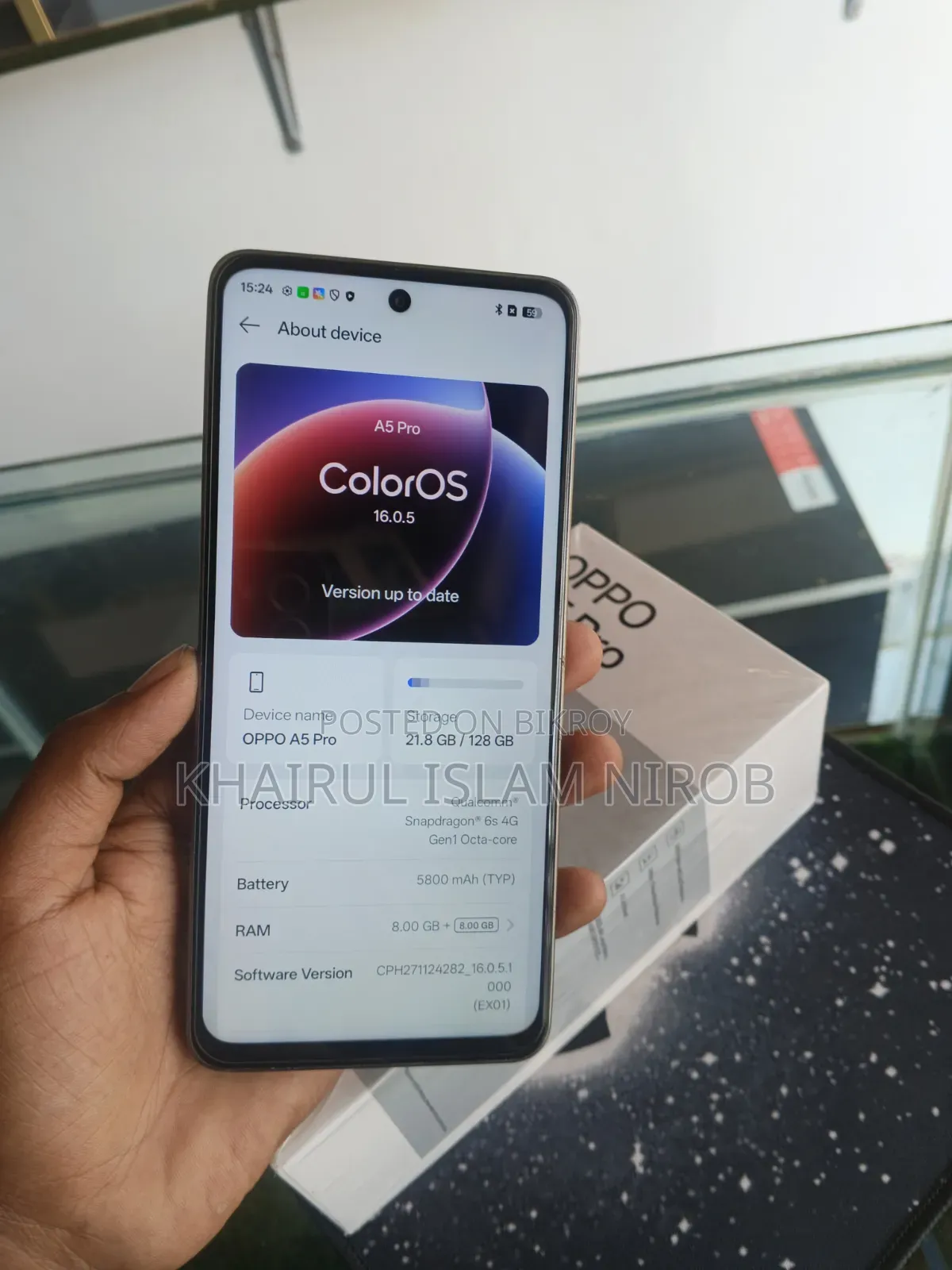 Oppo A5 Pro 128 GB Gray