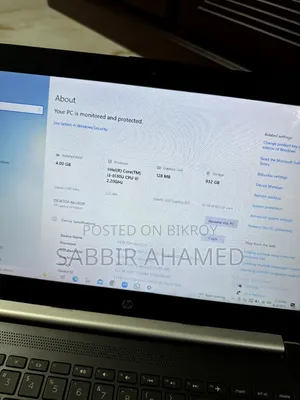 Laptop HP 4GB Intel Core 5 HDD+SSD 128GB