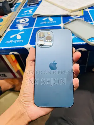 নিউ অ্যাপল আইফোন ১২ প্রো ম্যাক্স ১২৮ জিবি ব্লু