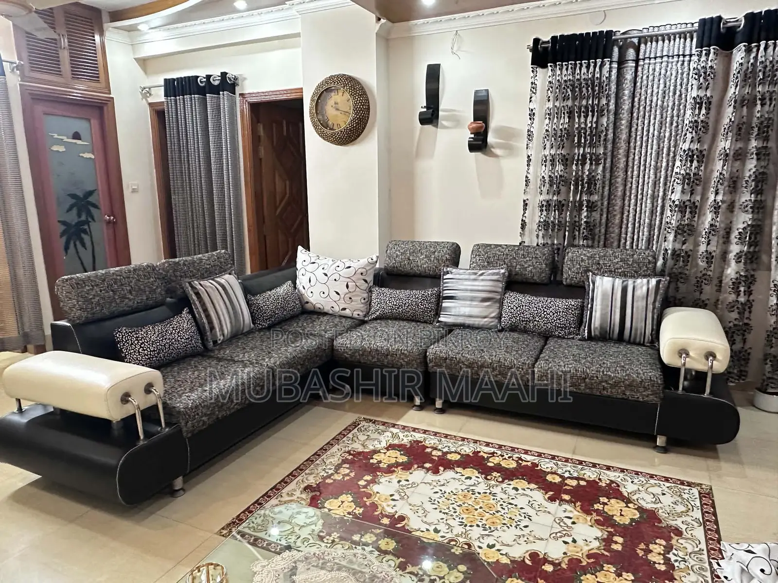 Hatil L-Shaped Sectional / Corner Sofa Set