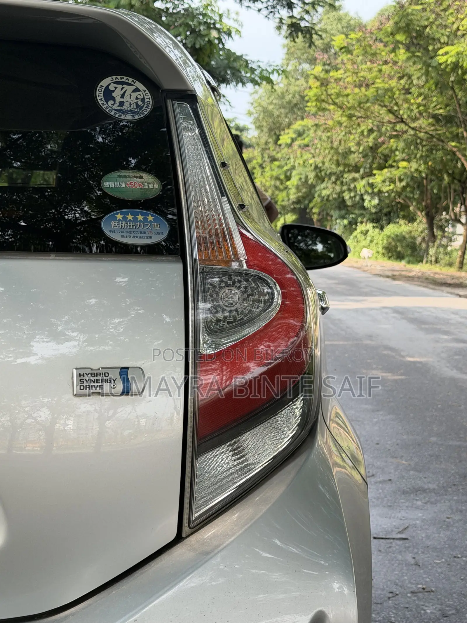 Toyota Aqua 2018 Silver