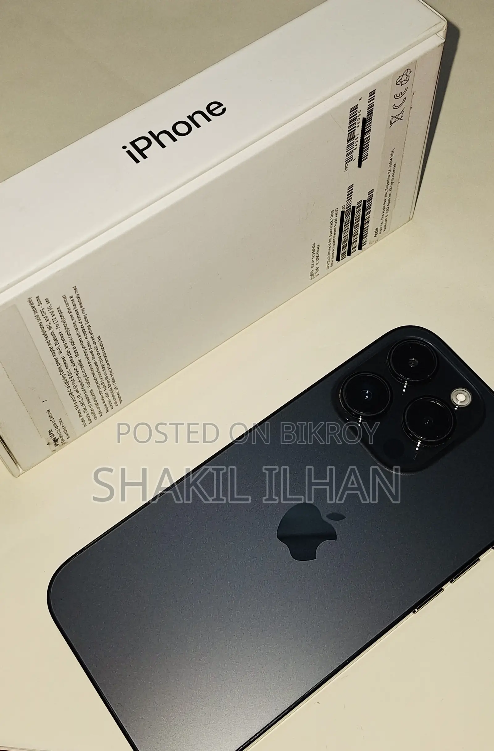 অ্যাপল আইফোন ১৪ প্রো ১২৮ জিবি ব্ল্যাক