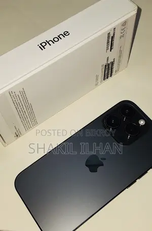 অ্যাপল আইফোন ১৪ প্রো ১২৮ জিবি ব্ল্যাক