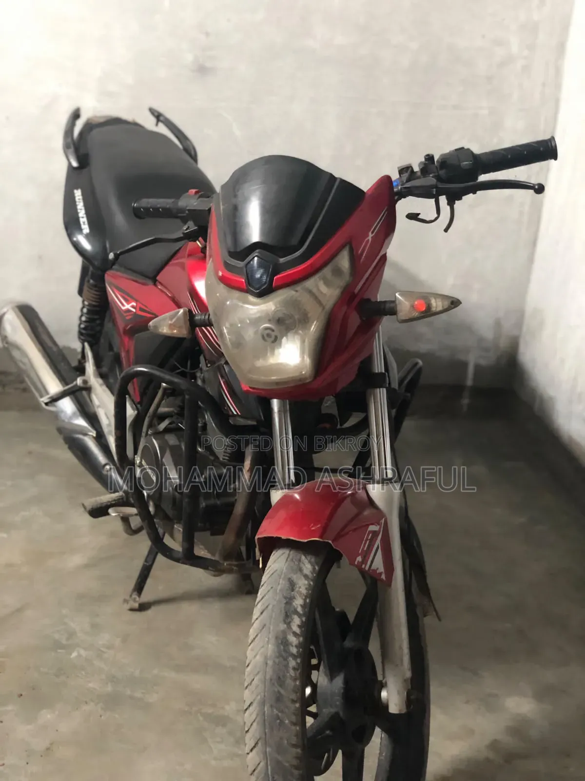 রানার টার্বো ১২৫ ২০১৯ লাল