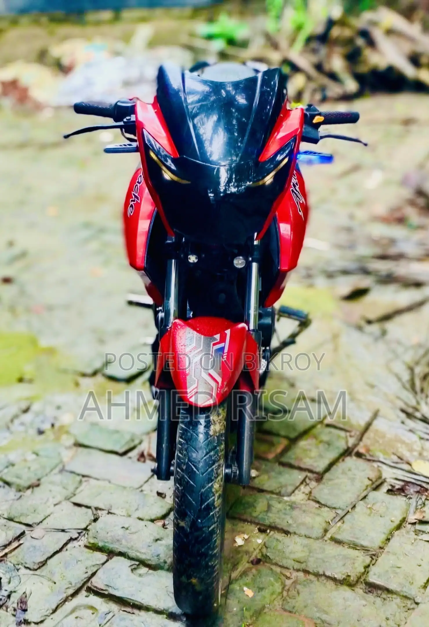 TVS Apache RTR 160 2V 2019 Red