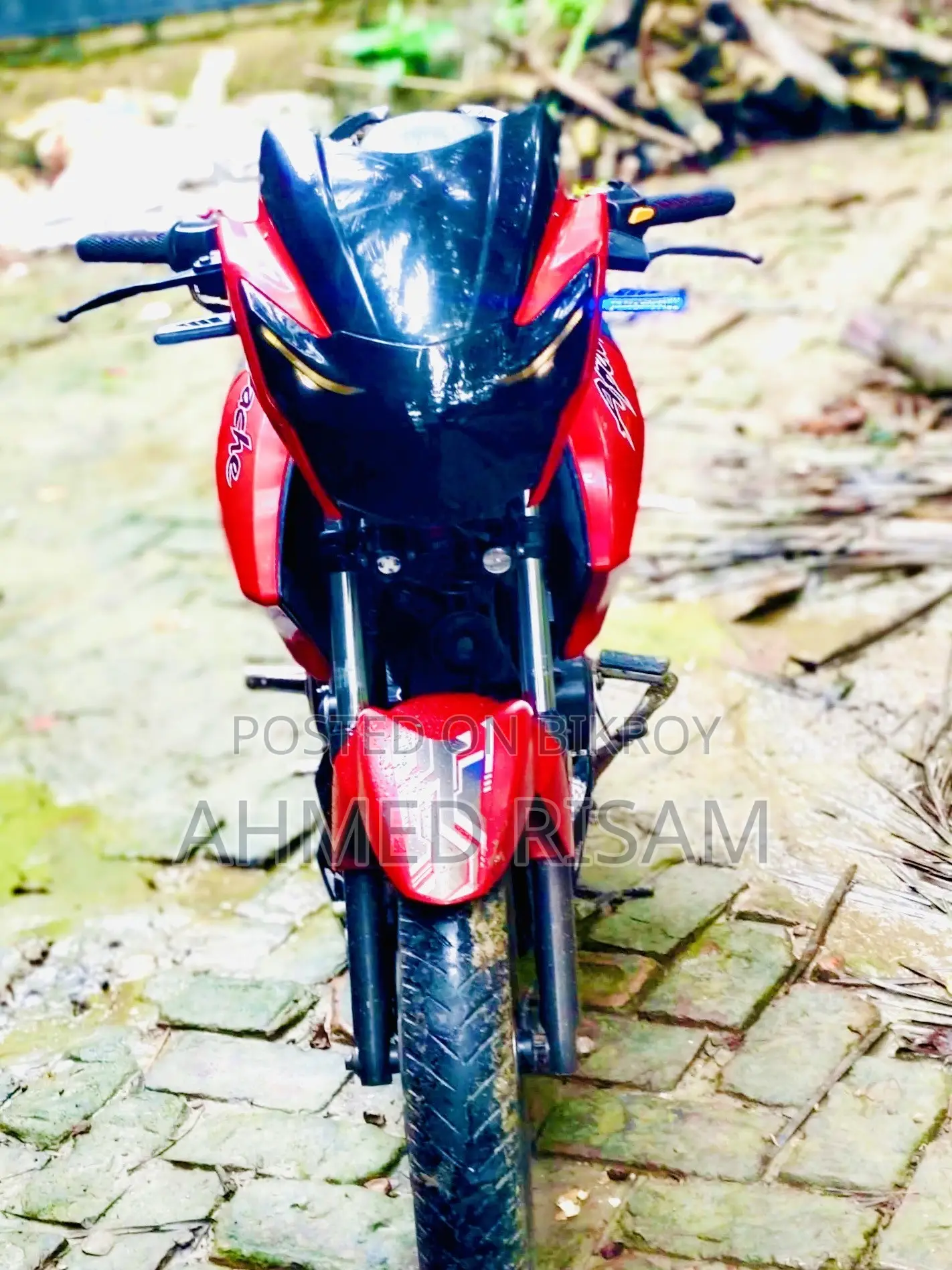 TVS Apache RTR 160 2V 2019 Red