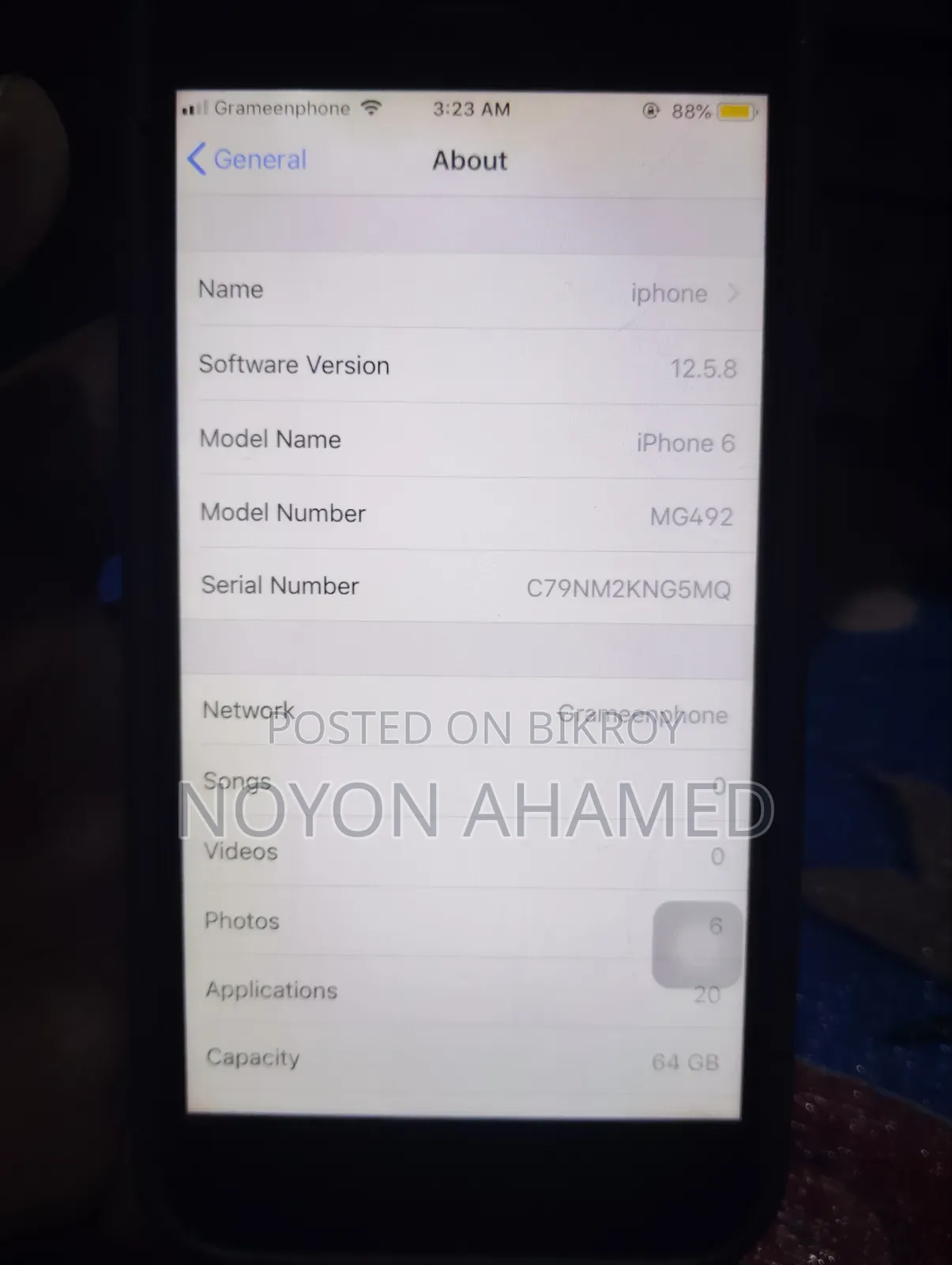 Apple iPhone 6 64 GB Gold