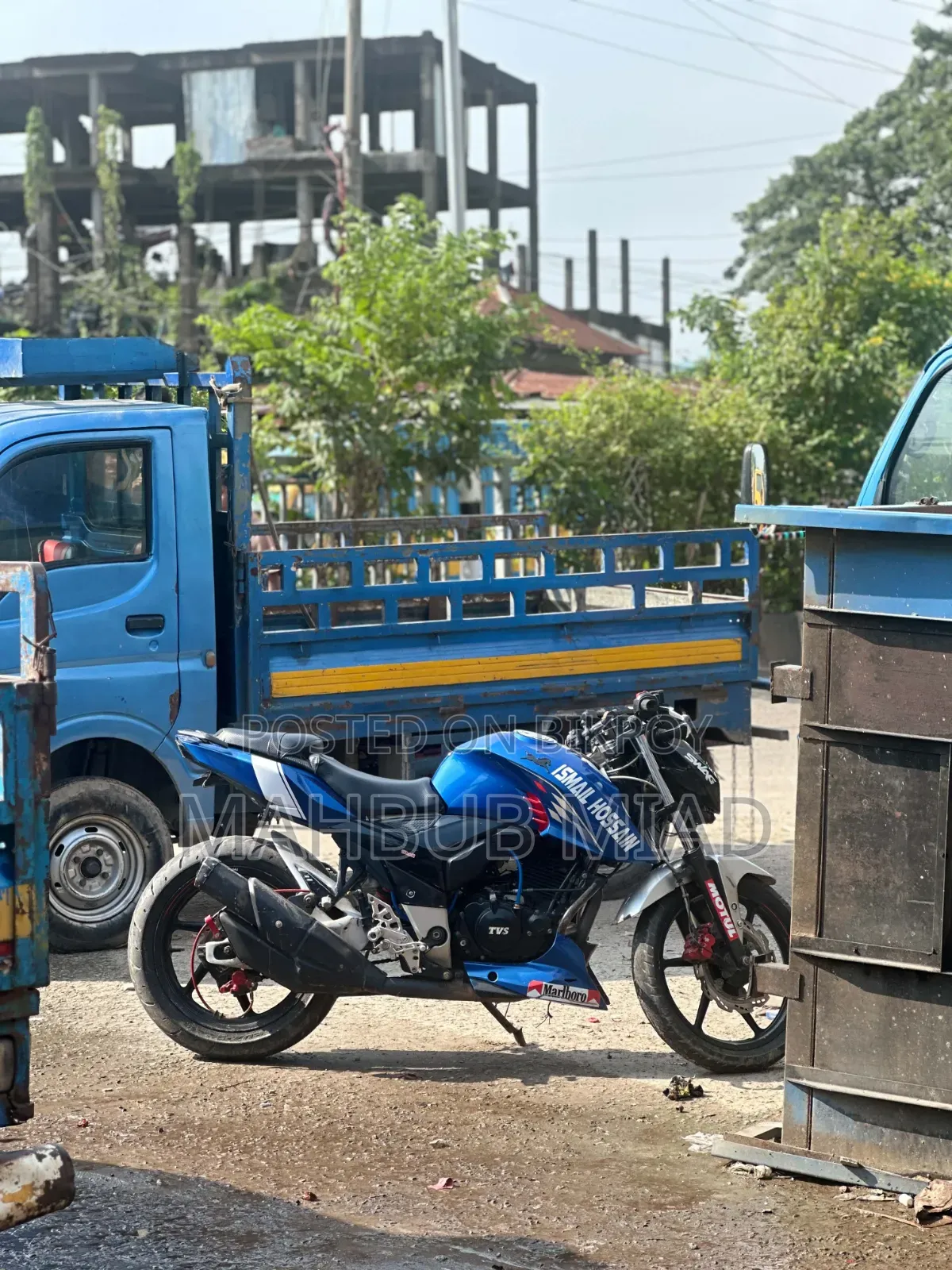 TVS Apache RTR 160 4V 2021 Blue