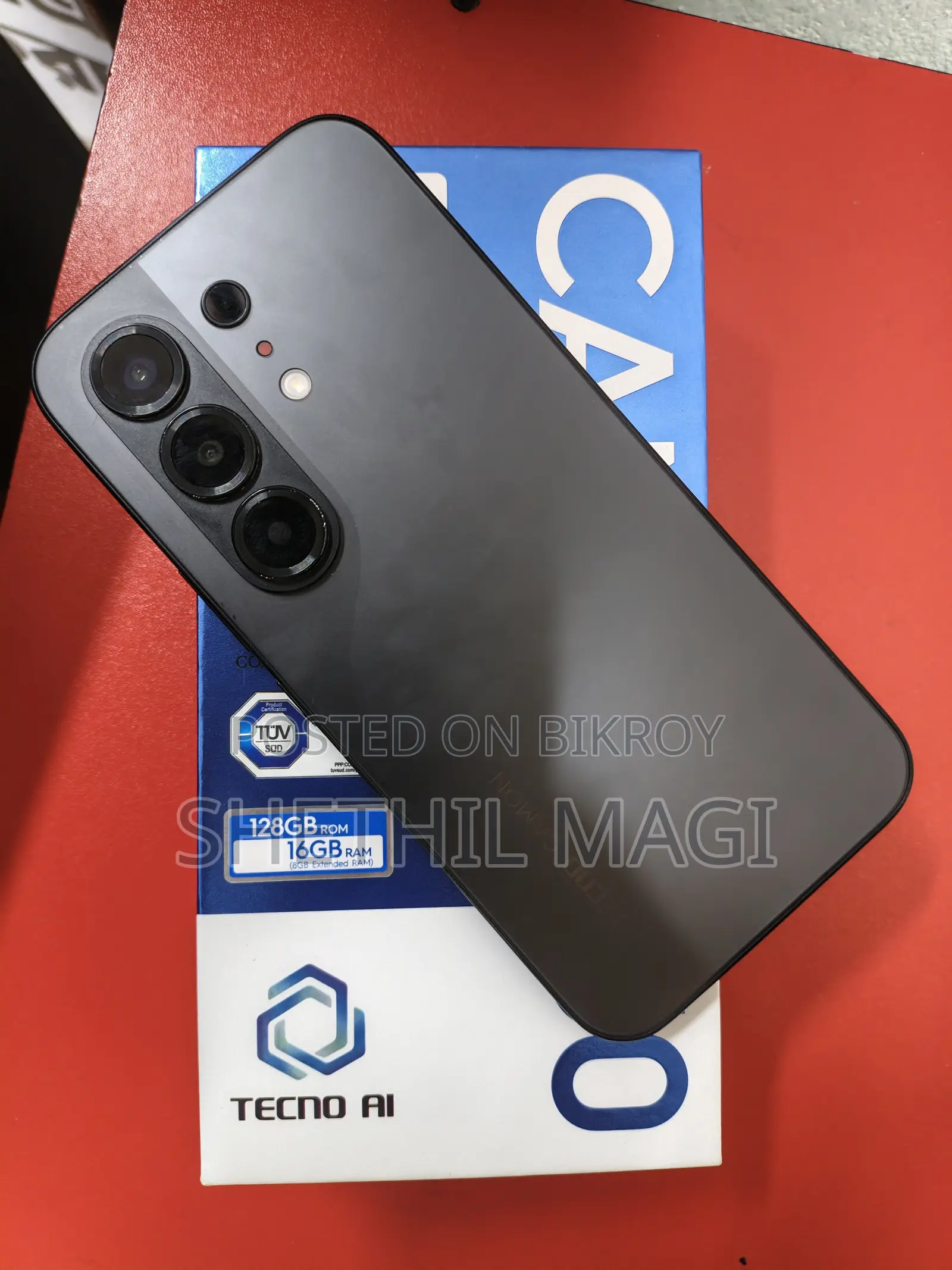 Tecno Camon 50 256 GB Black