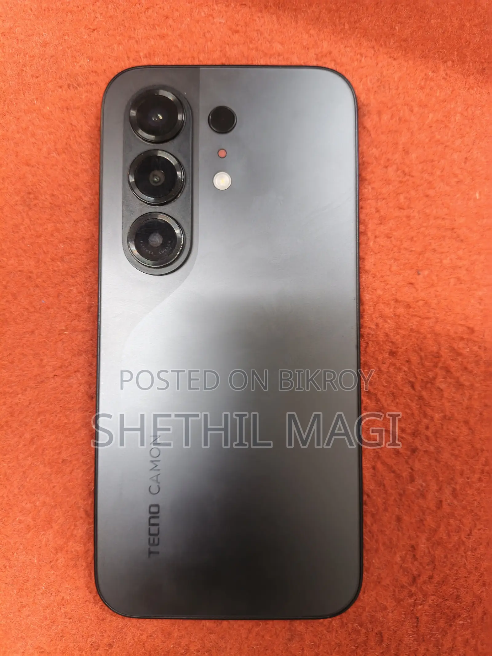 Tecno Camon 50 256 GB Black
