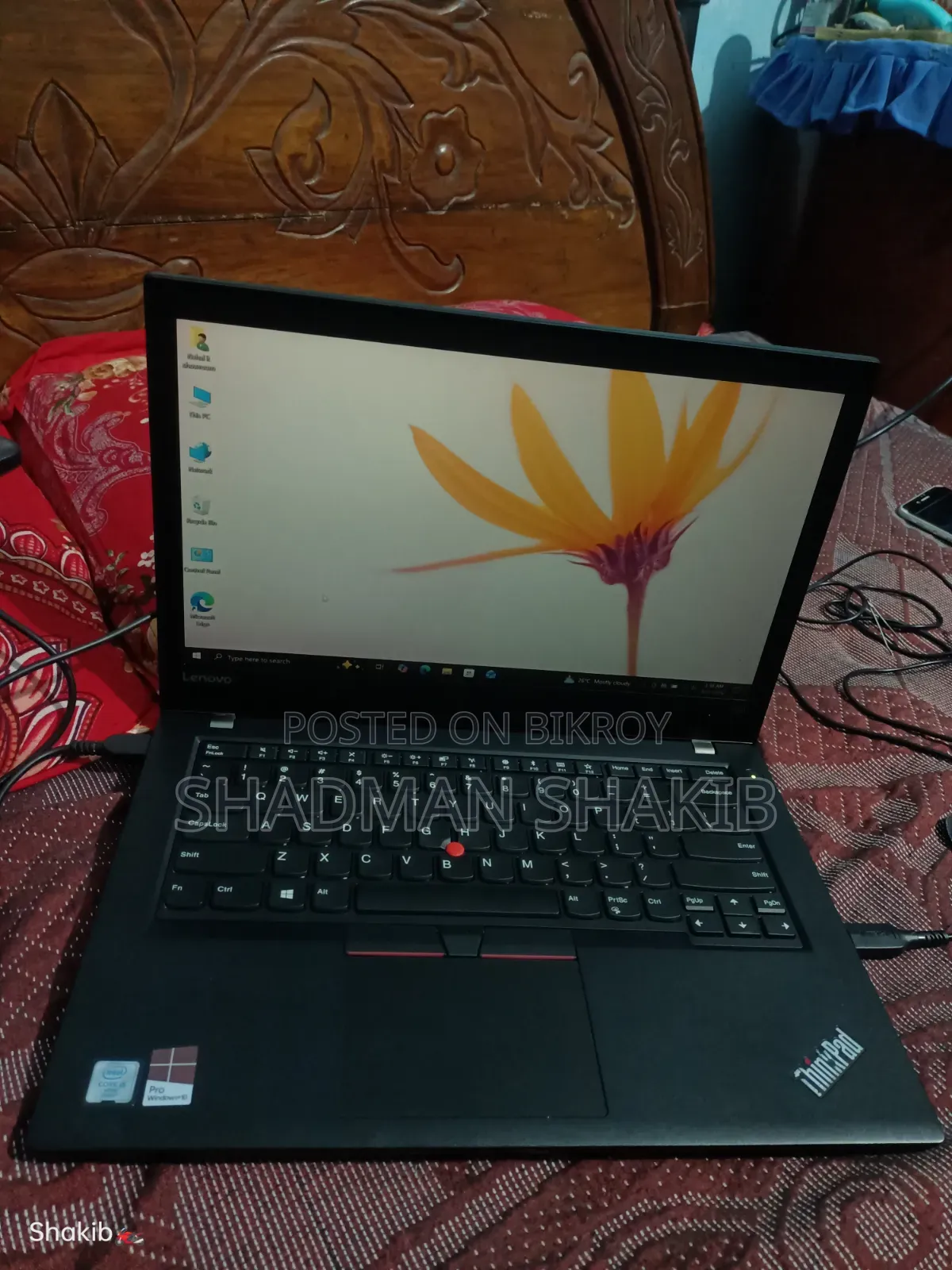 Laptop Lenovo ThinkPad T470 8GB Intel Core i5 SSD 256GB
