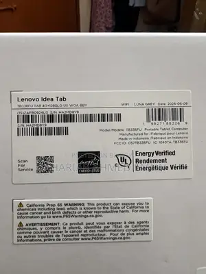 New Lenovo Idea Tab 128 GB Silver