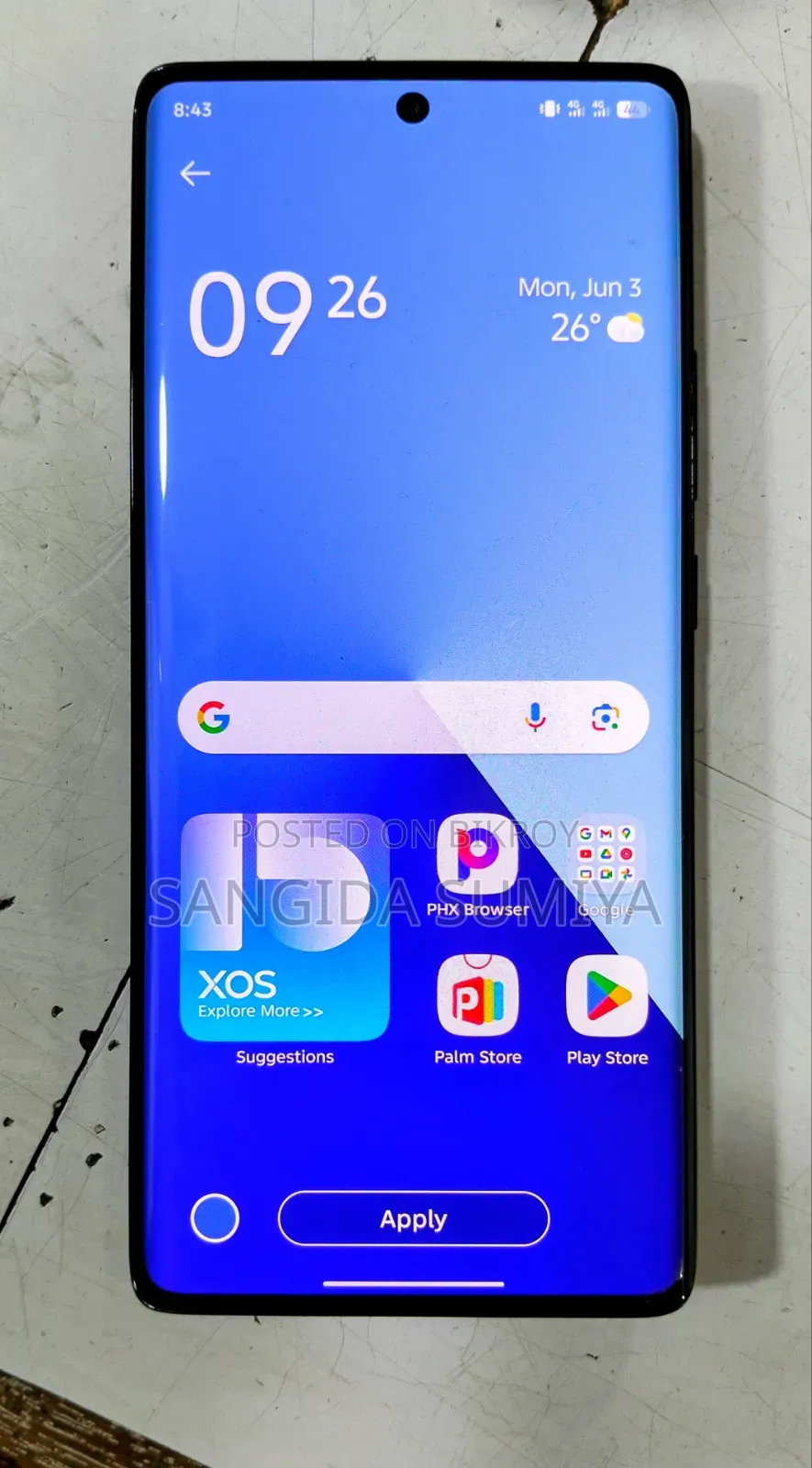 New Infinix Hot 50 Pro+ 4G 256 GB Black