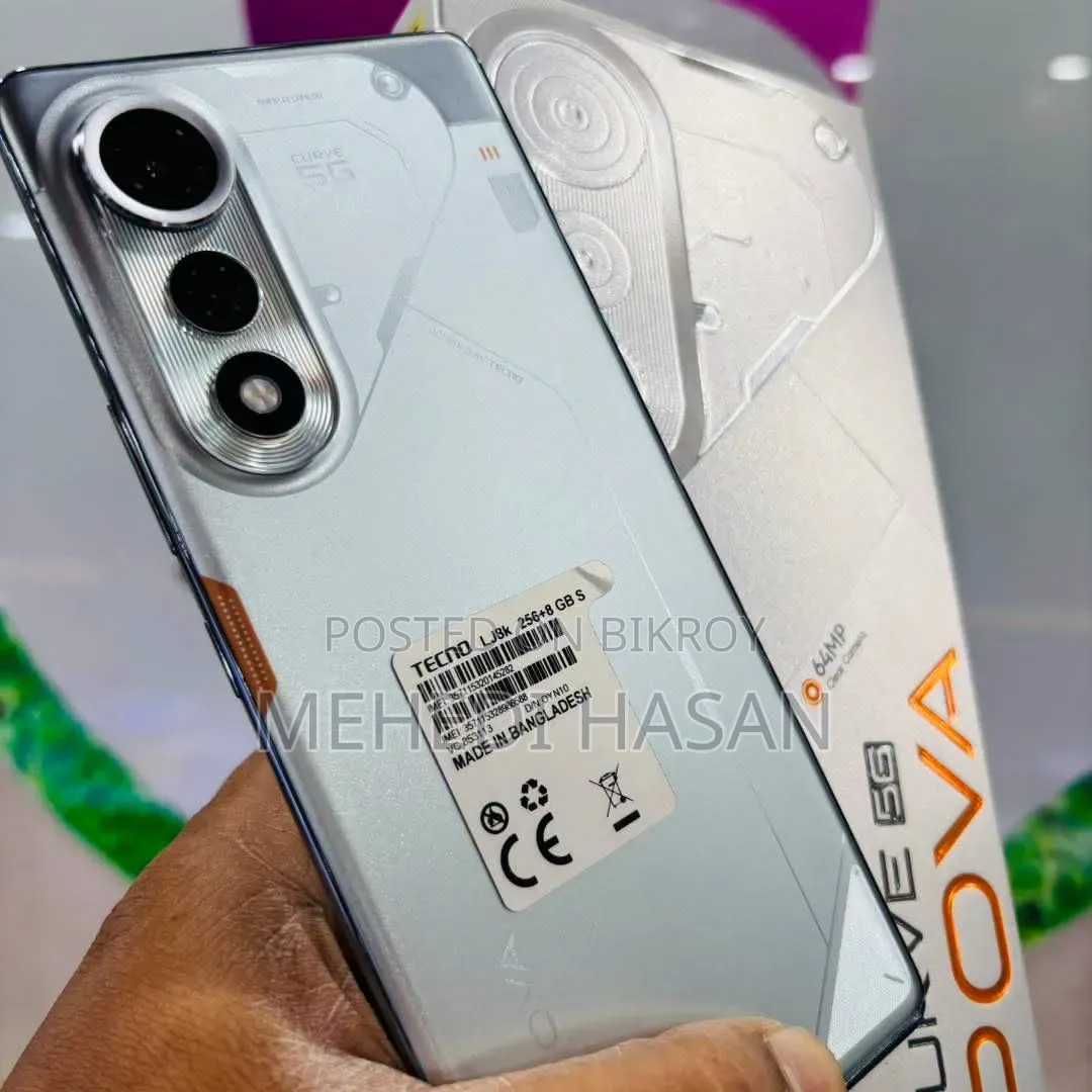 New Tecno Pova Curve 256 GB Gray
