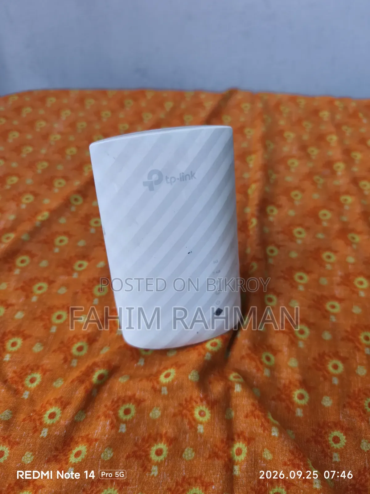 TP-Link RE200 AC750 Dual Band Ethernet Wi-Fi Range Extender