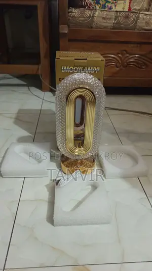Crystal Table Lamp With Touch Control and 3 Color Lights
