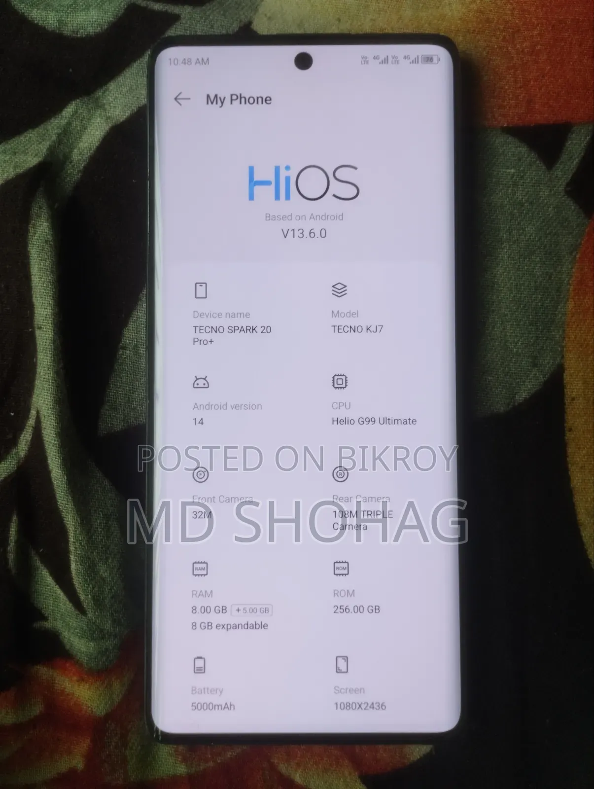 Tecno Spark 20 Pro Plus 256 GB