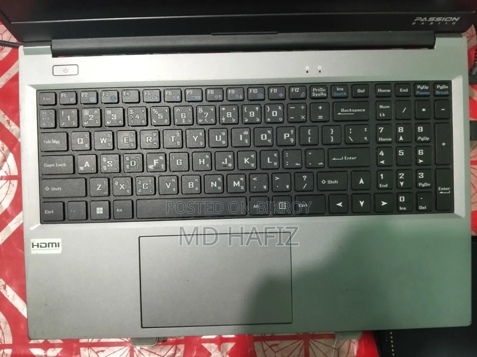 Laptop 8GB Intel Core i3 SSD 512GB