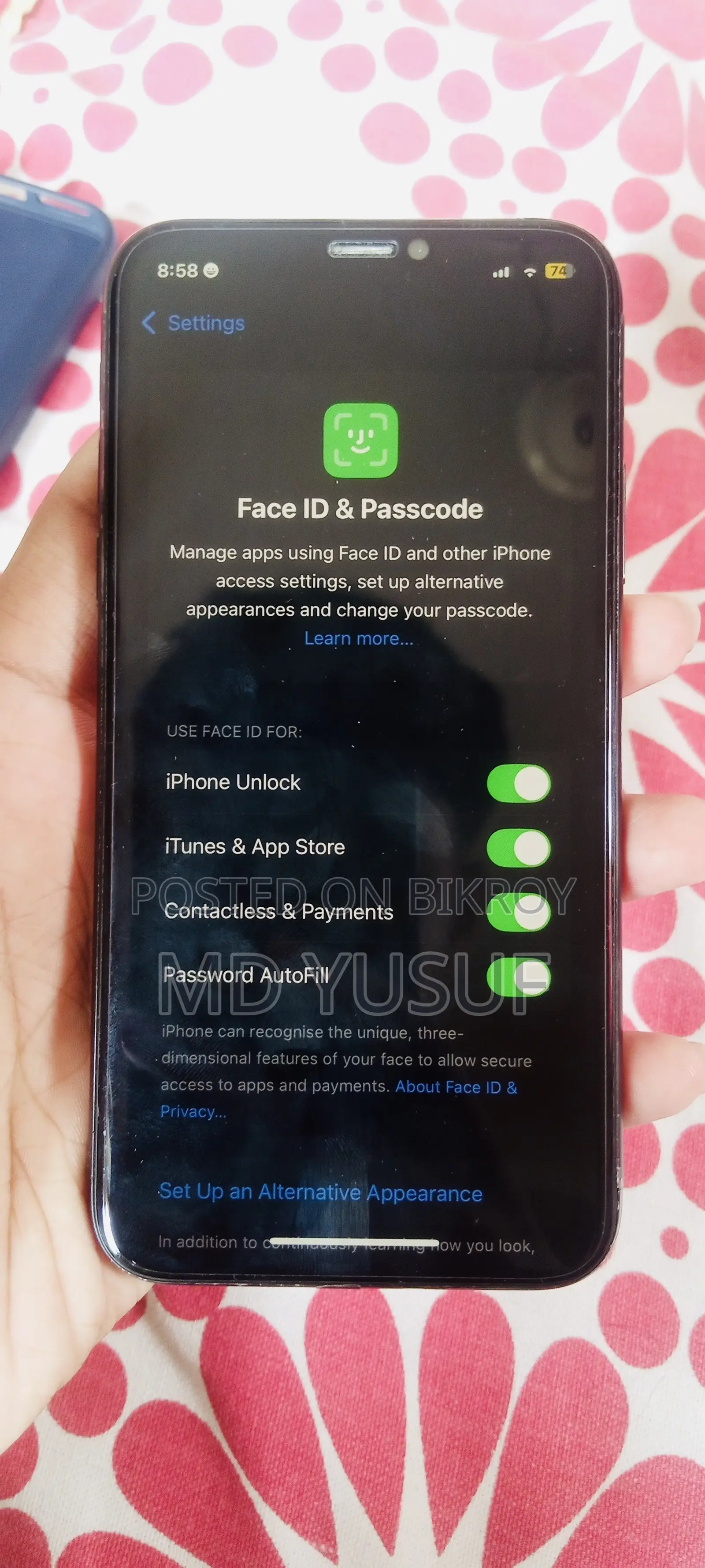 অ্যাপল আইফোন এক্সএস ২৫৬ জিবি ব্ল্যাক