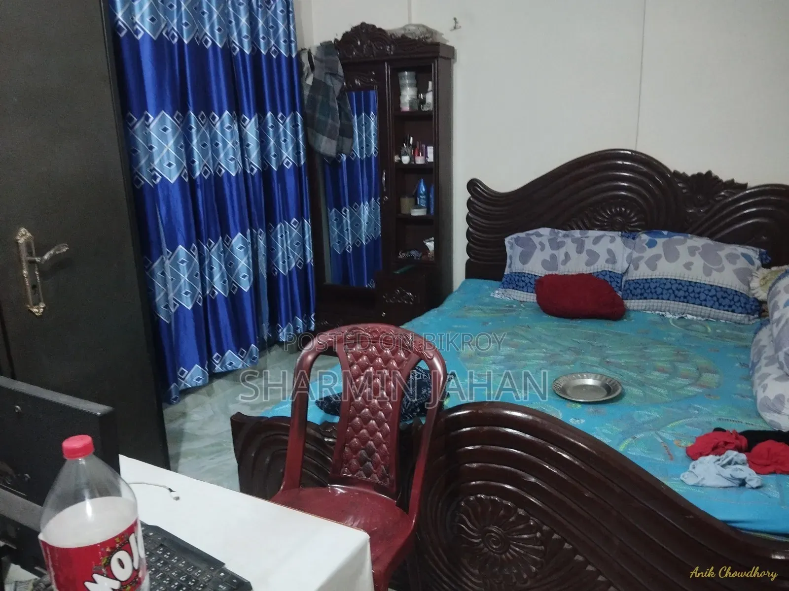 Furnished 3-Bedroom Apartment in Mohammadpur for rent