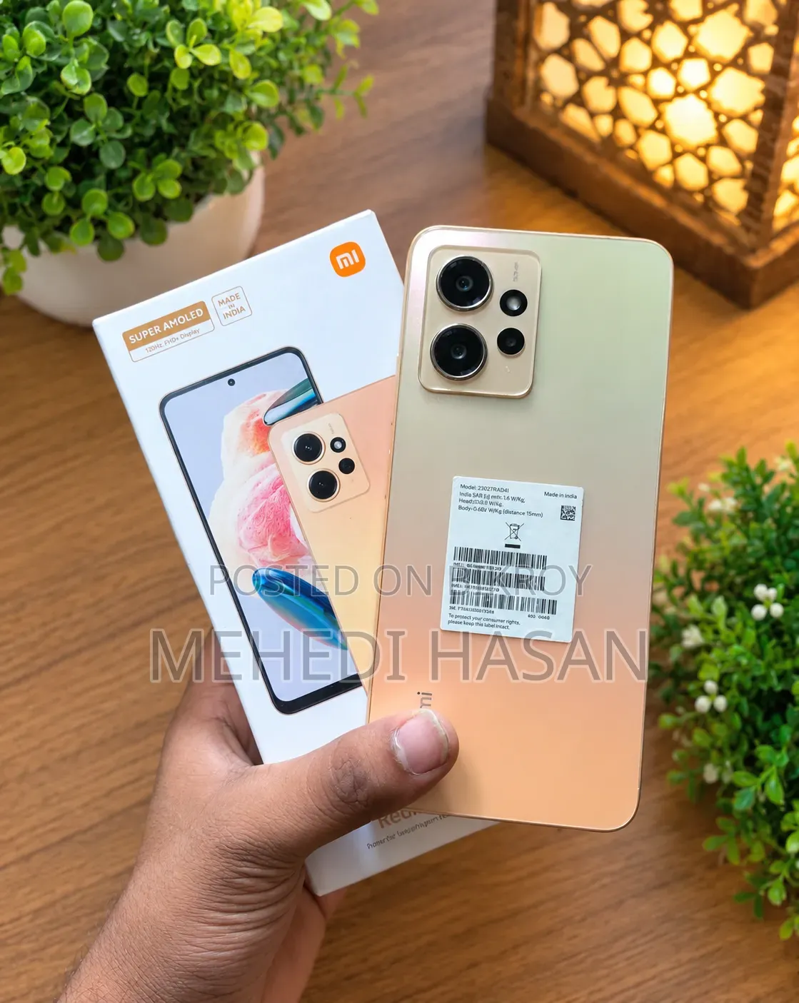Xiaomi Redmi Note 12 128 GB Gold