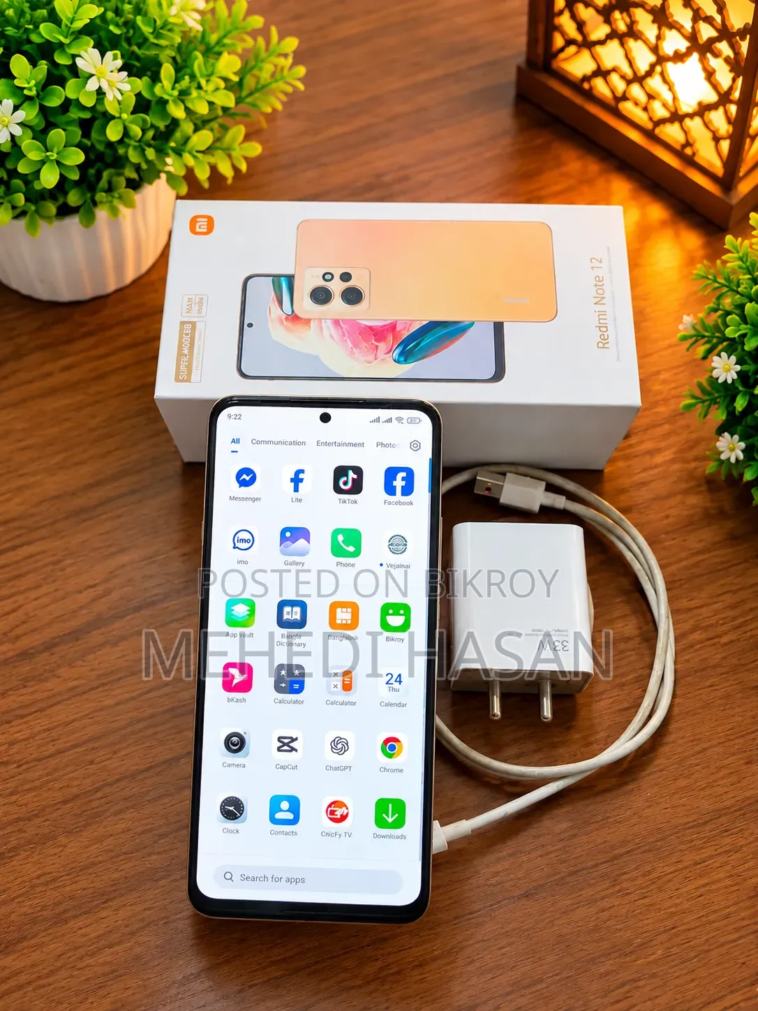 Xiaomi Redmi Note 12 128 GB Gold