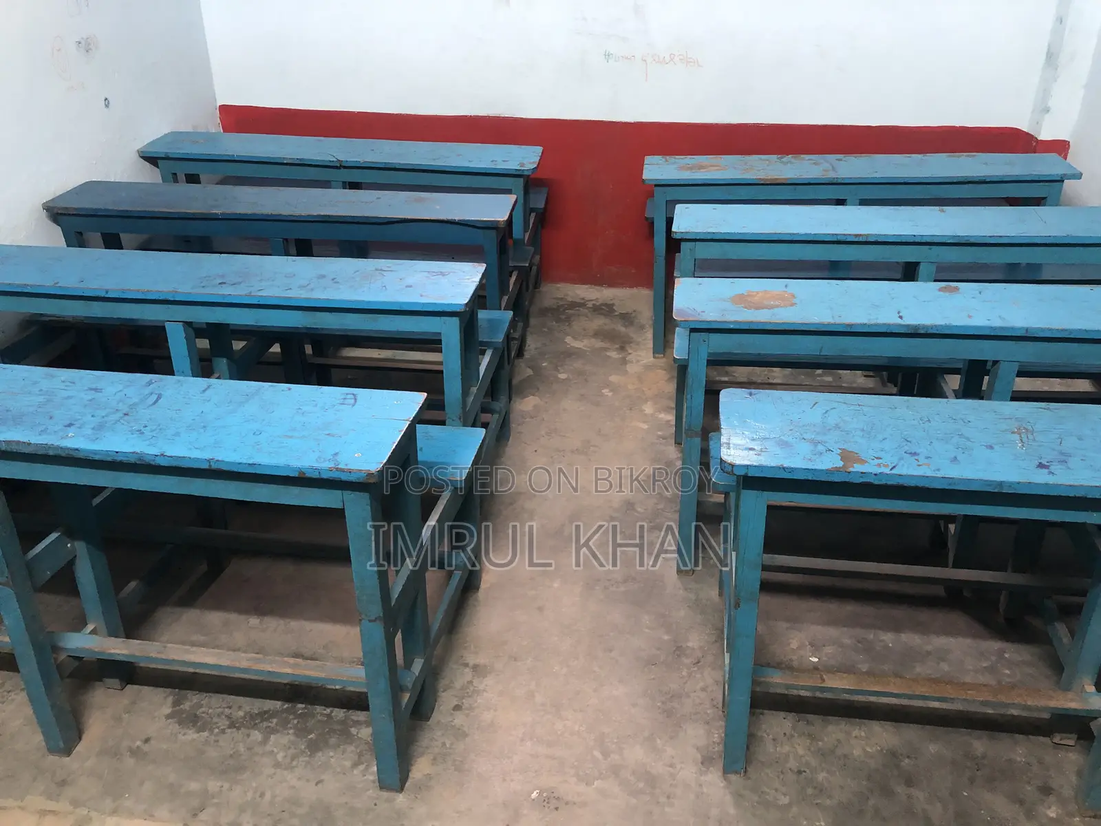 Wooden Bench for Sale for School / College