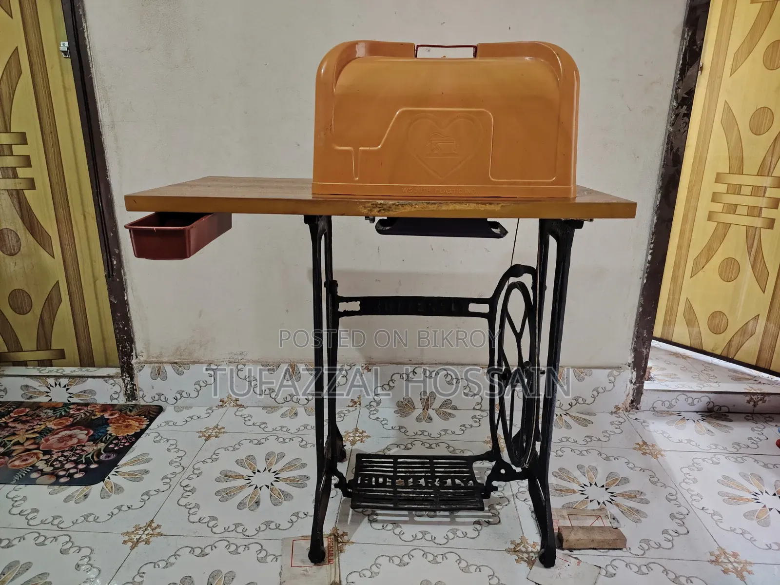 Sewing machine will be sold.