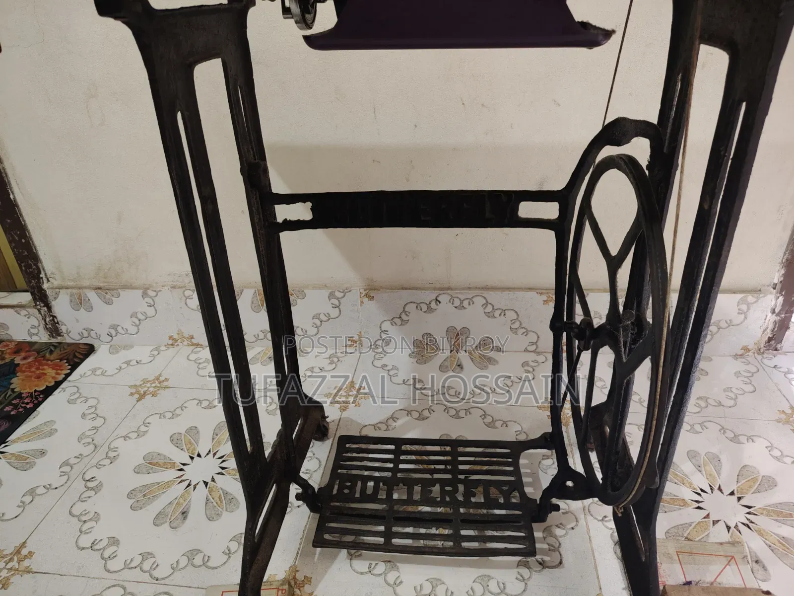 Sewing machine will be sold.