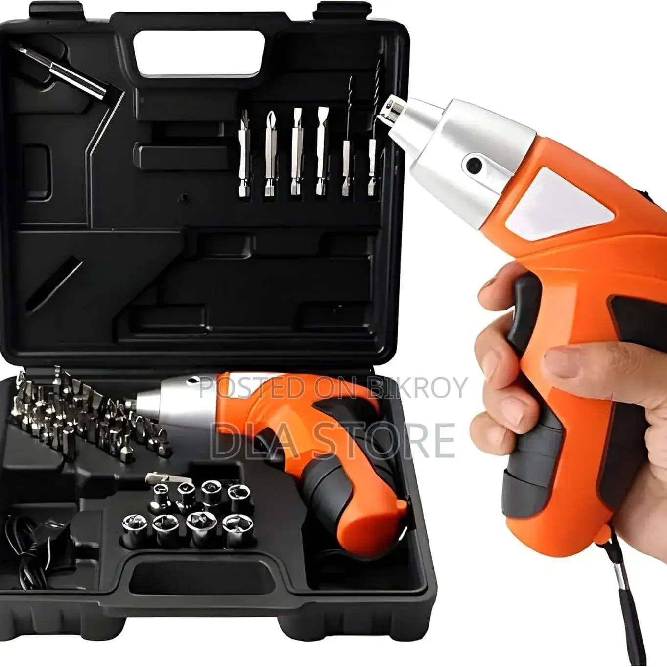 Cordless Electric Screwdriver Tool Kit
