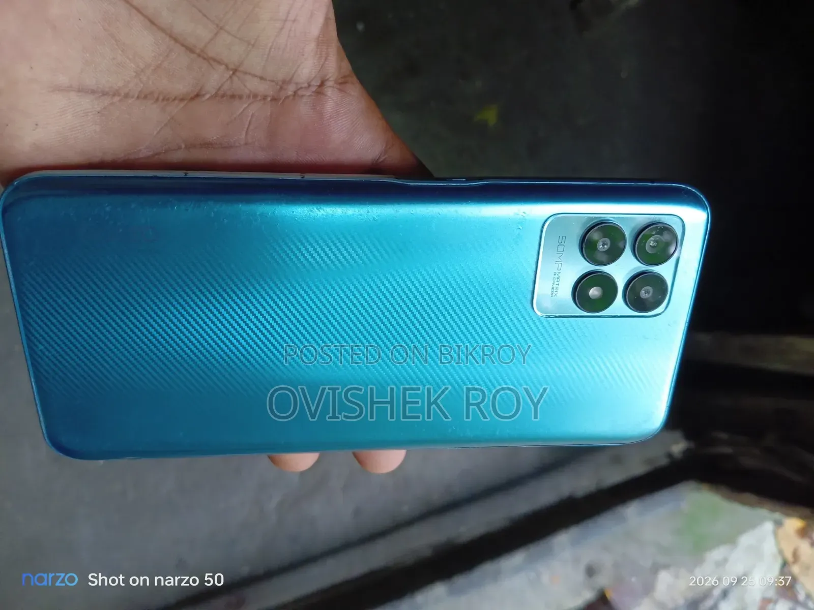 Realme Narzo 50 128 GB Blue