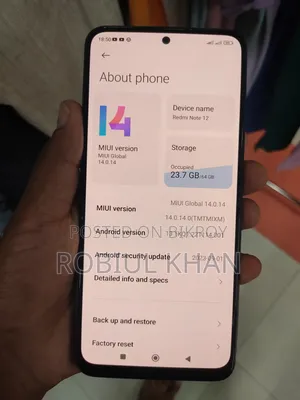 Xiaomi Redmi Note 12 128 GB Black