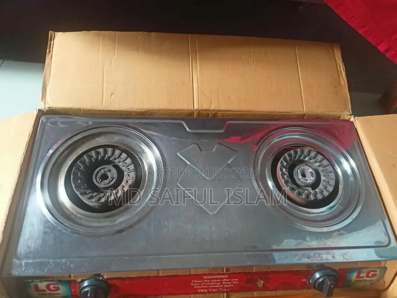 Double Burner Auto Gas Stove for Sale