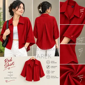 red short-sleeve