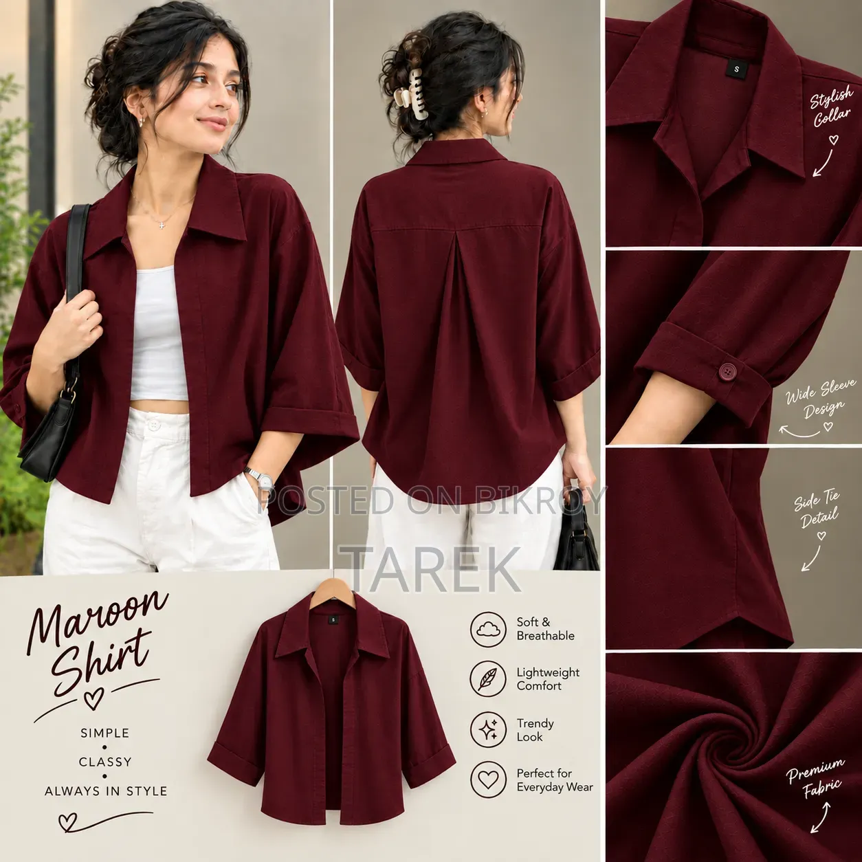red short-sleeve