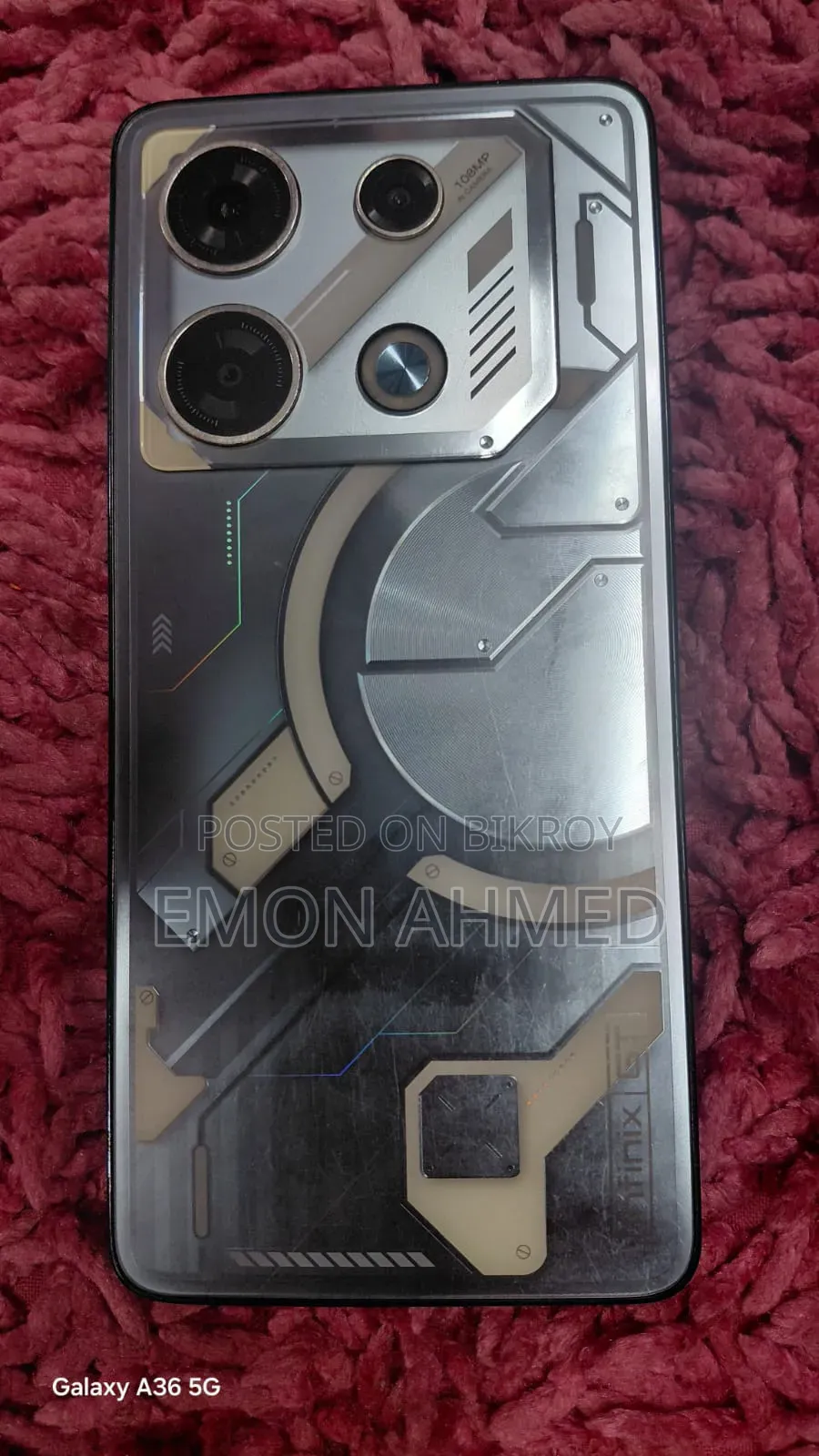 Infinix GT 10 Pro 256 GB Silver