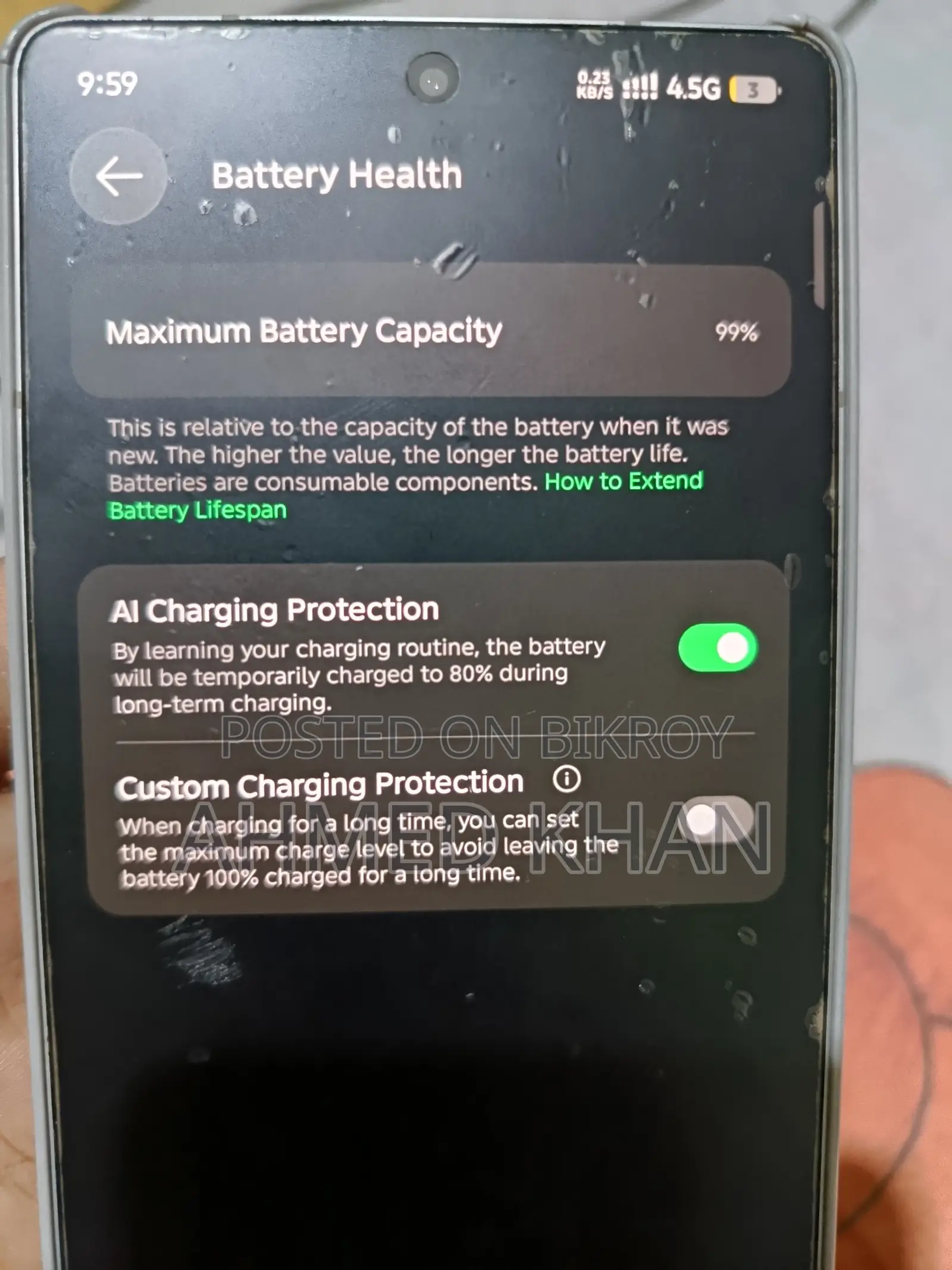 Infinix Note 50 Pro 256 GB Silver