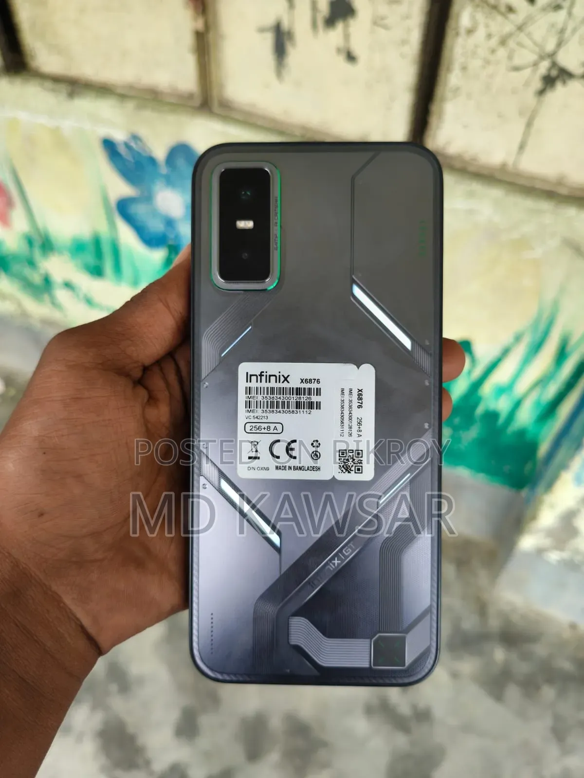 New Infinix GT 30 5G 256 GB
