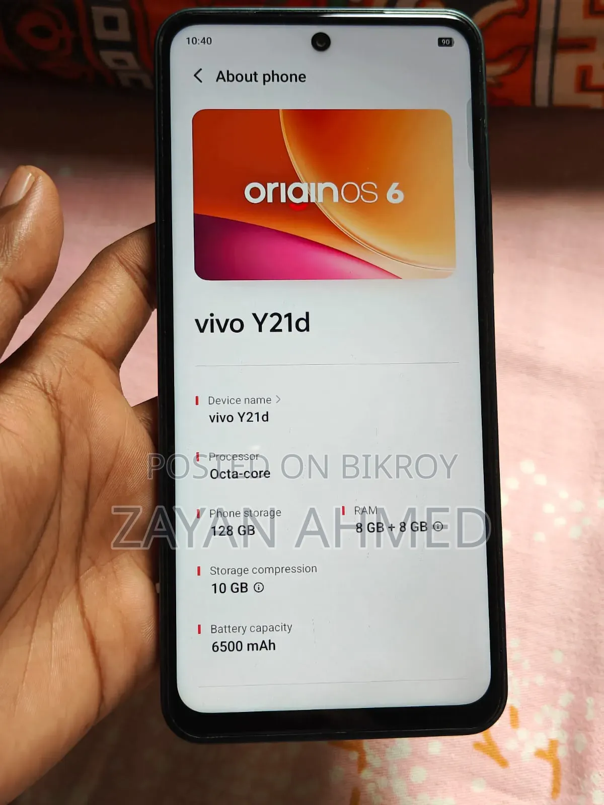 Vivo Y21d 128 GB Green