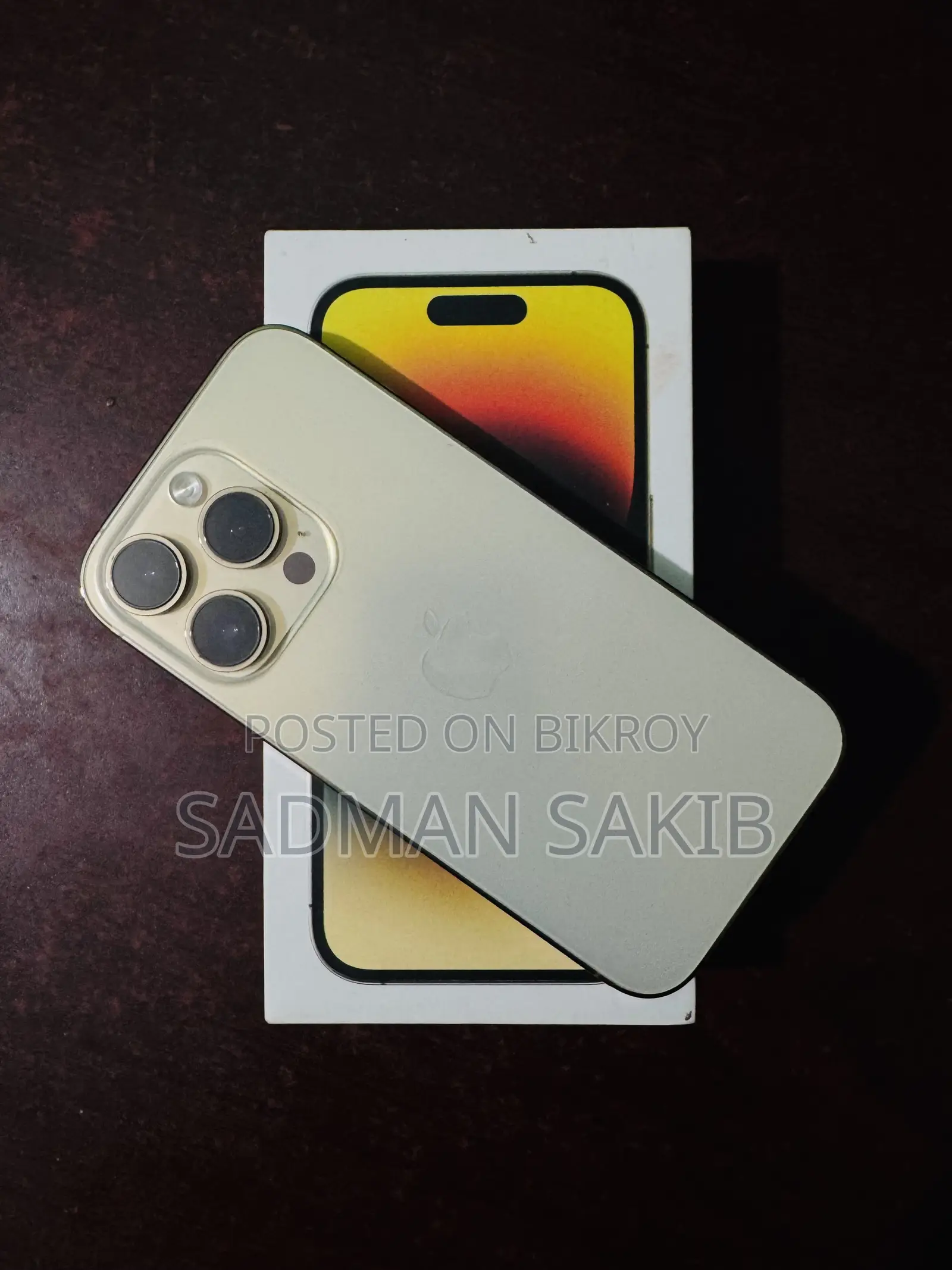 অ্যাপল আইফোন ১৪ প্রো ২৫৬ জিবি রোজ গোল্ড